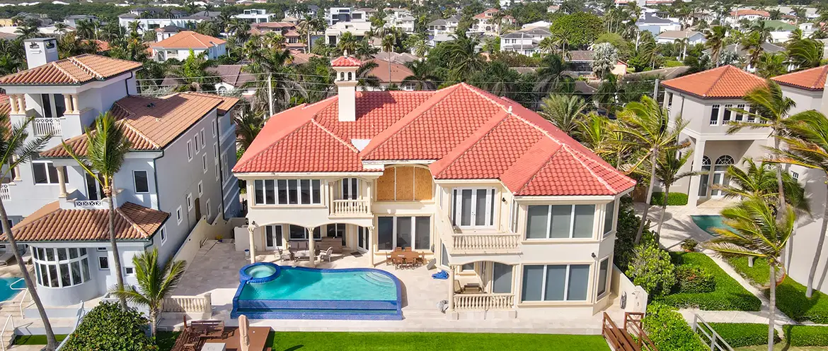 Tile roof